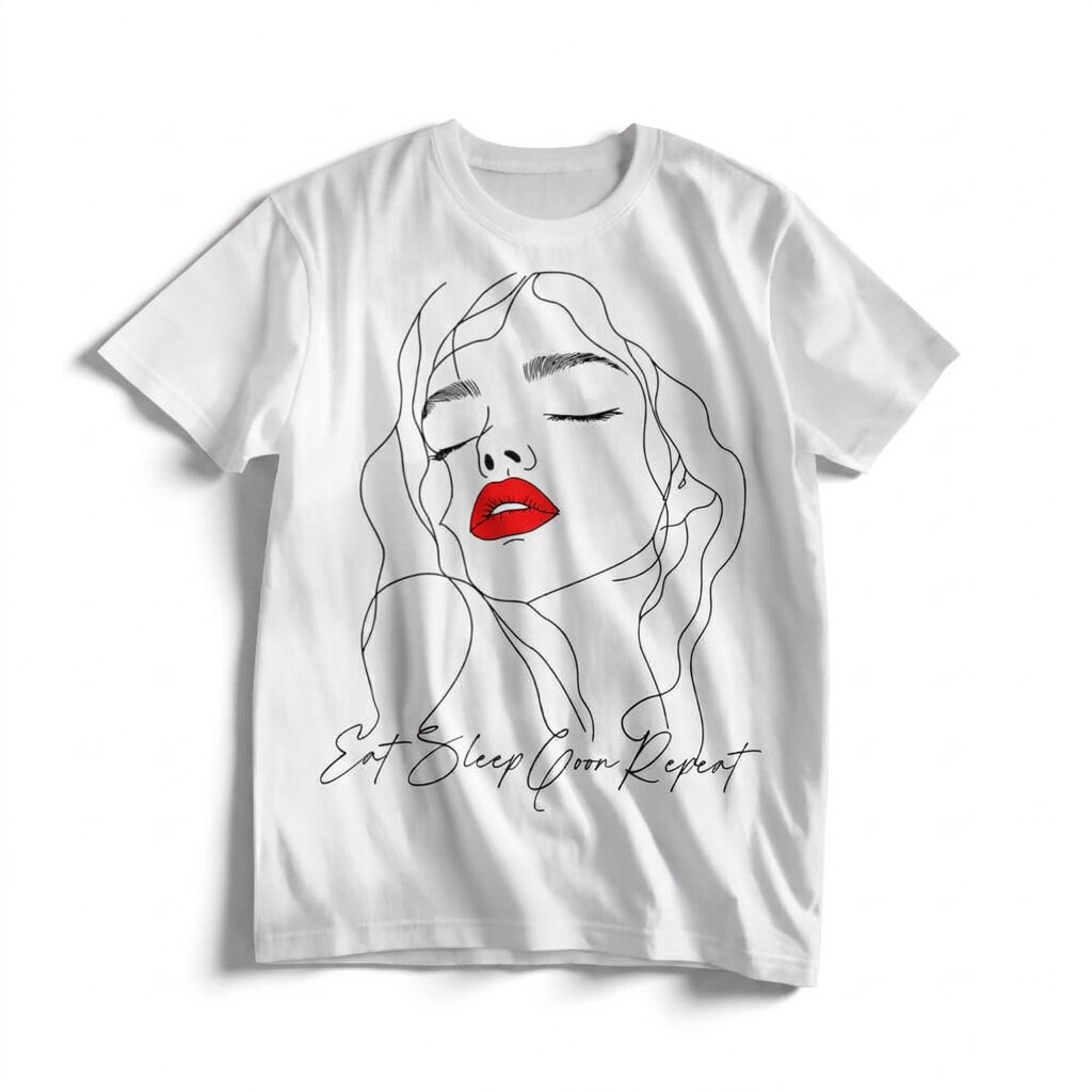 t-shirt-eat-sleep-goon-repeat-sensual-woman-line-art-white