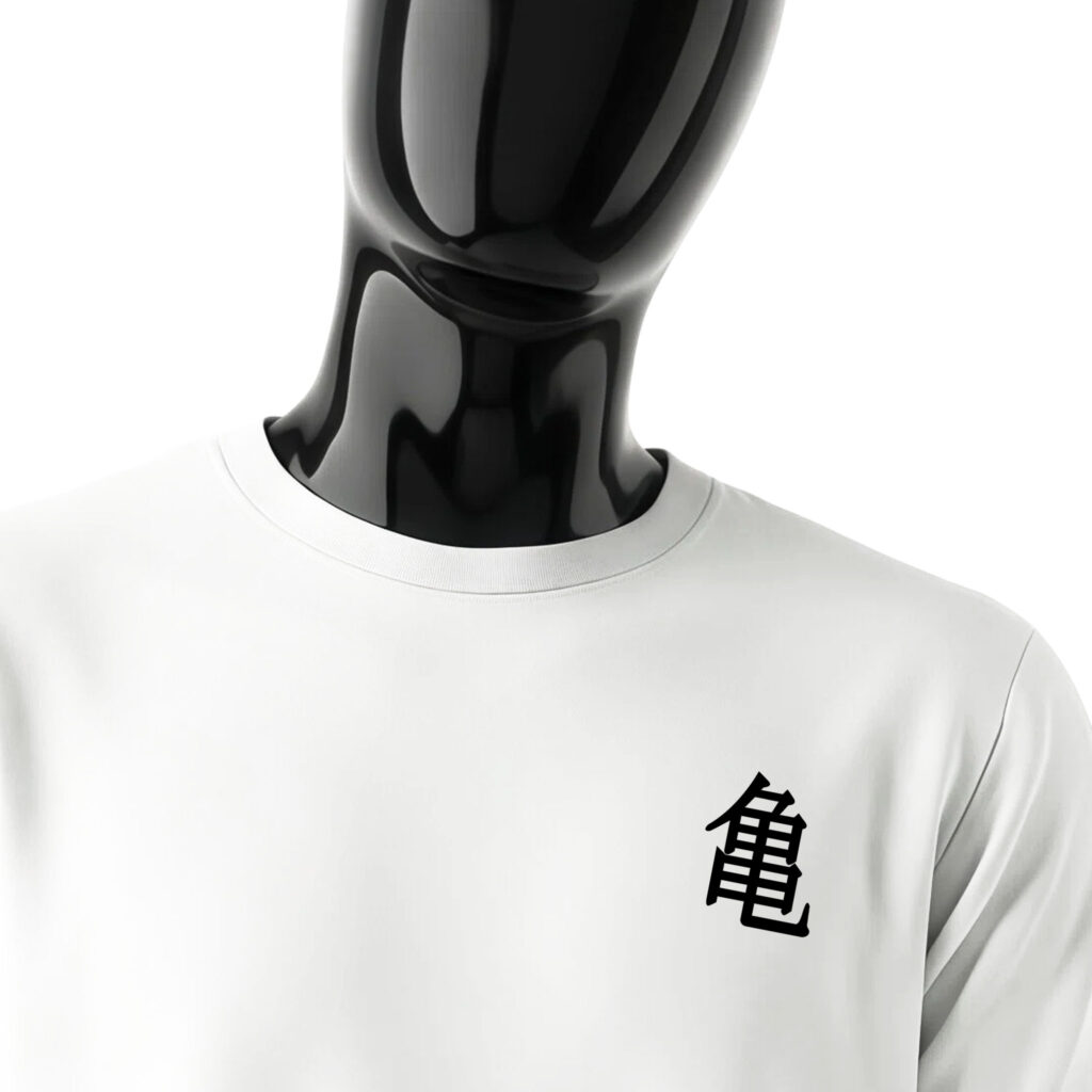eat-sleep-dragon-ball-repeat-shirt-front-detail-white-shirt-goku-Super-Saiyajin