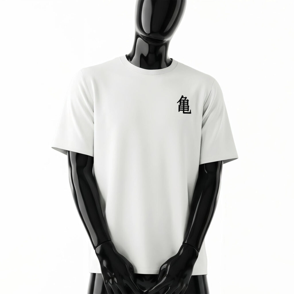 eat-sleep-dragon-ball-repeat-shirt-front-white-tee-design-men-goku-Super-Saiyajin