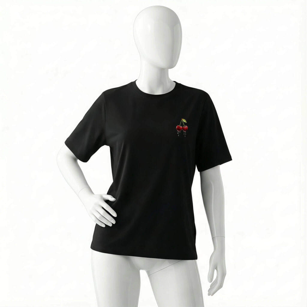 eat-sleep-goon-repeat-shirt-front-black-color-women-cherries-design