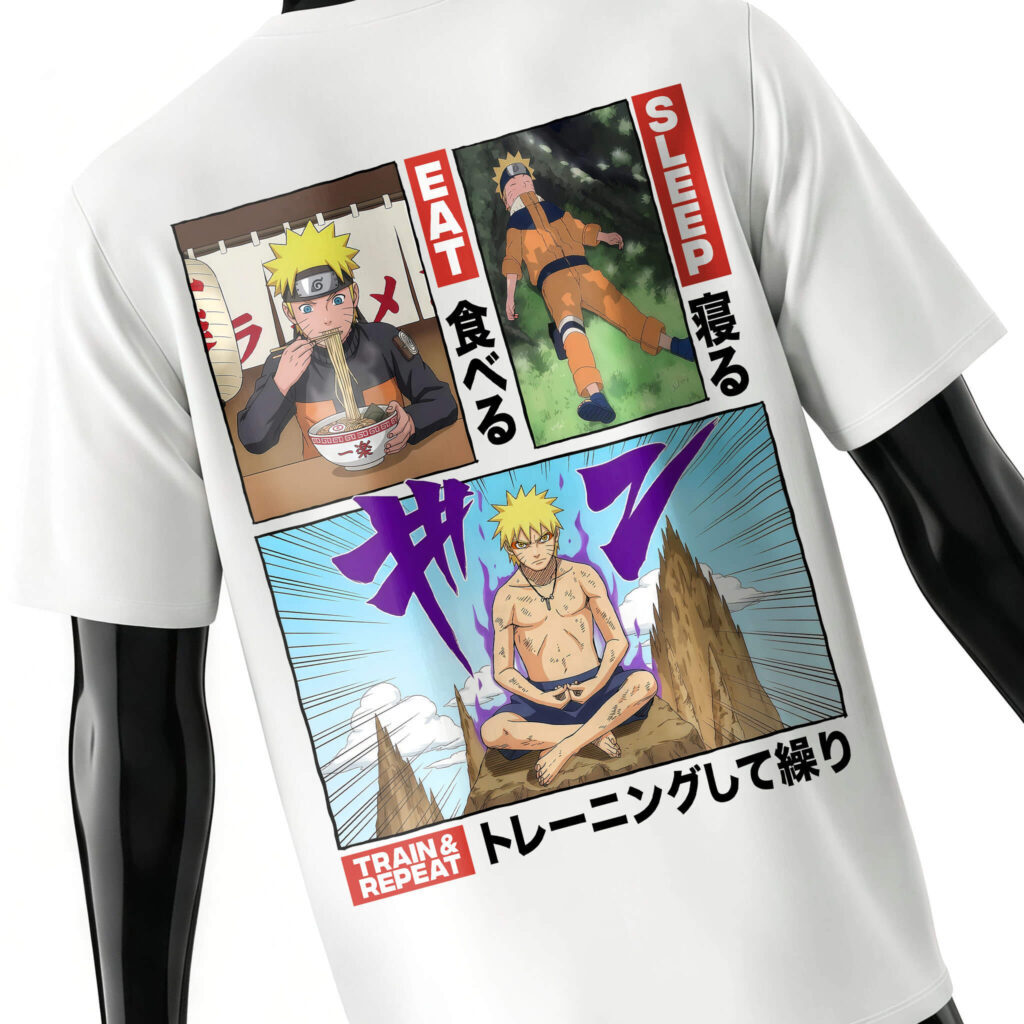 eat-sleep-train-repeat-tee-shirt-back-white-detail-design-naruto-eating-sleeping-training