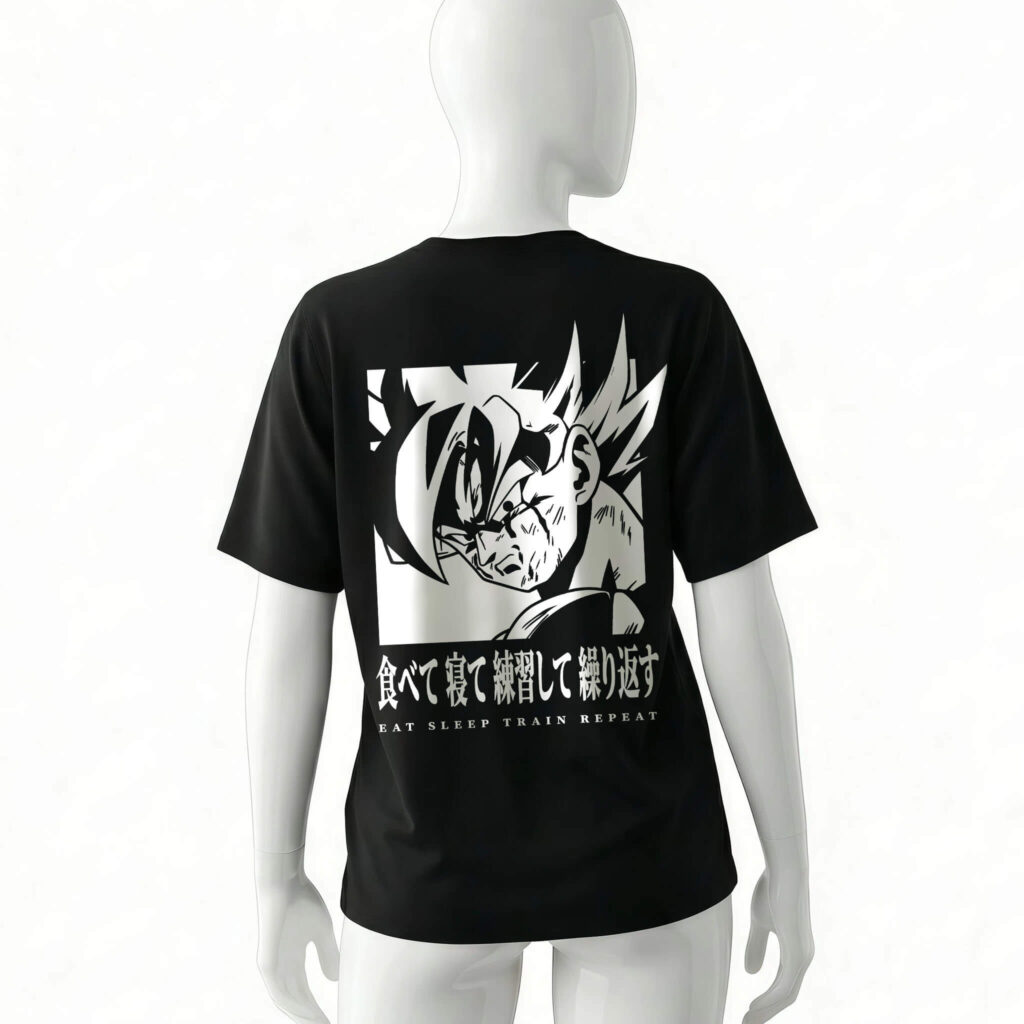 tee-shirt-eat-sleep-train-repeat-black-back-for-woman-son-goku