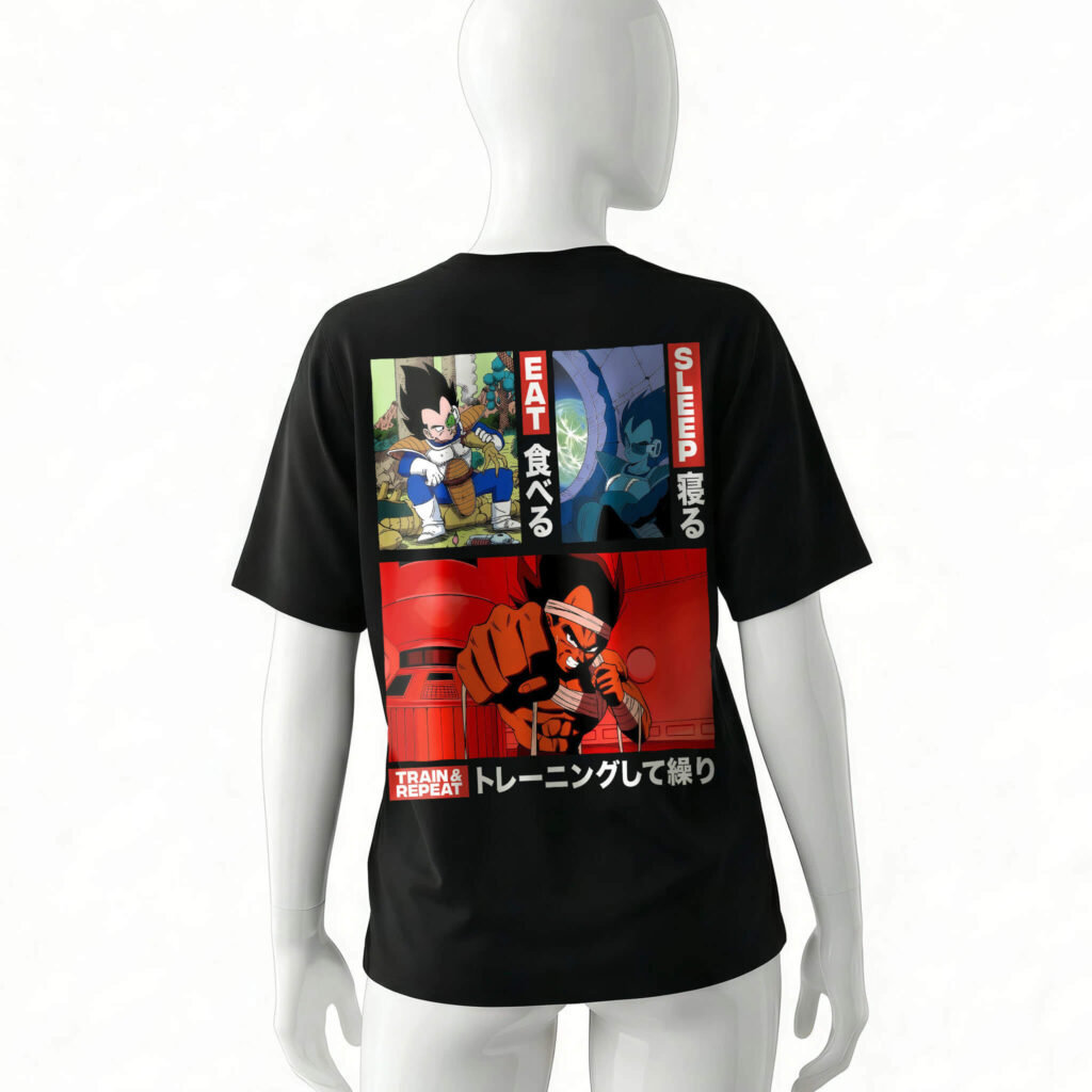 tee-shirt-eat-sleep-train-repeat-black-back-for-woman-vegeta-eating-sleeping-training