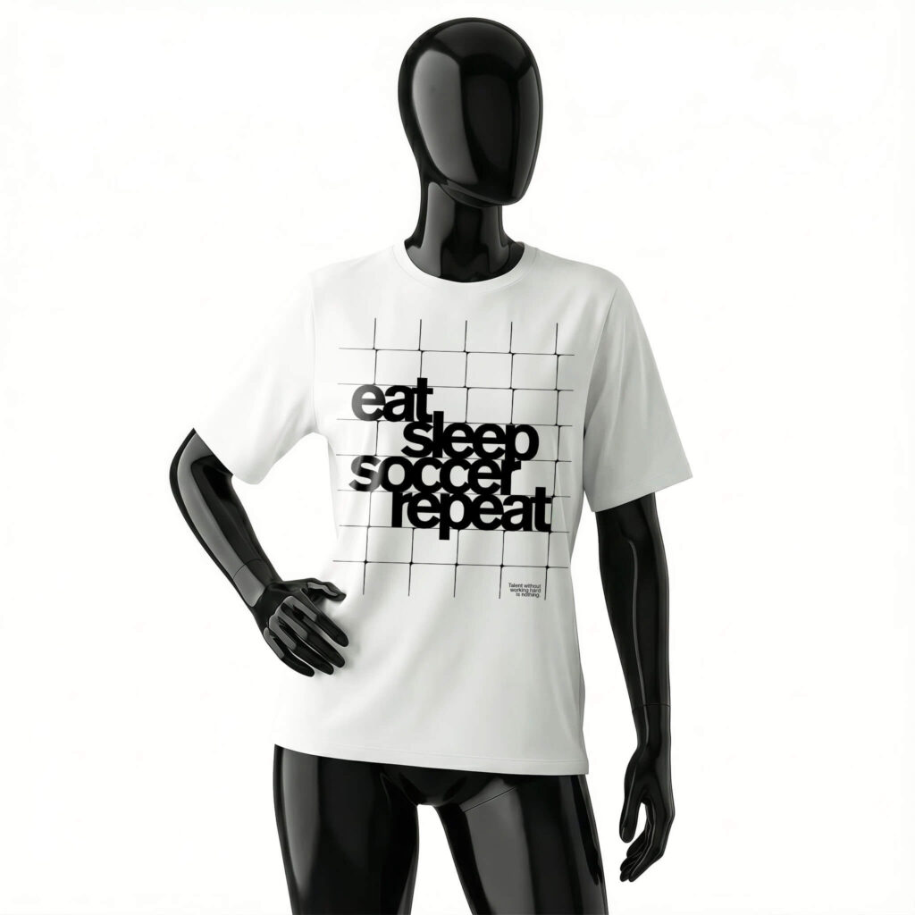 eat-sleep-soccer-repeat-t-shirt-front-white-shirt-net-design-talent-without-working-hard-is-nothing