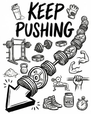 keep-pushing-to-train-shirts